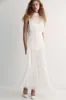 CLEMENCE HIGH NECK MAXI DRESS - IVORY sold by Shona Joy