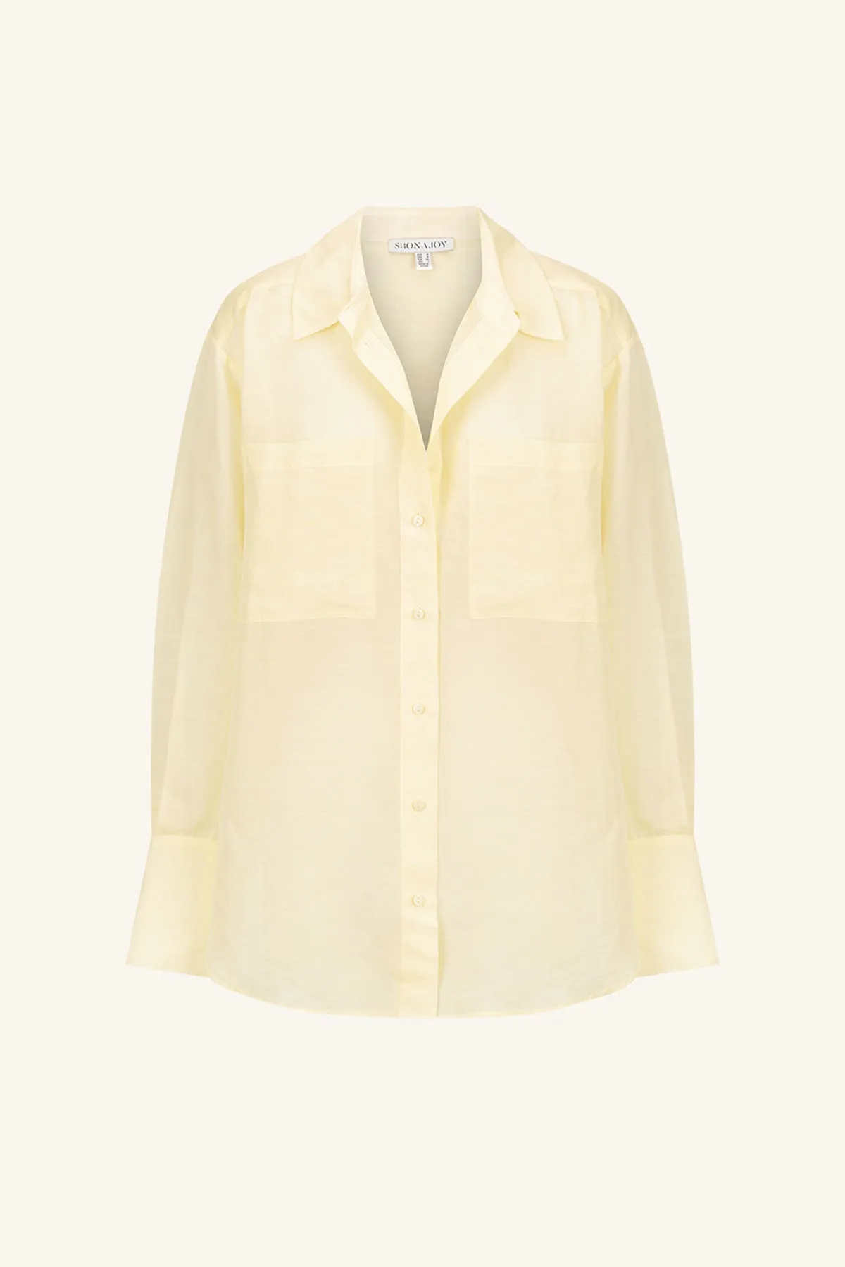 LIMON OVERSIZED PATCH POCKET SHIRT sold by Shona Joy product image thumbnail 5