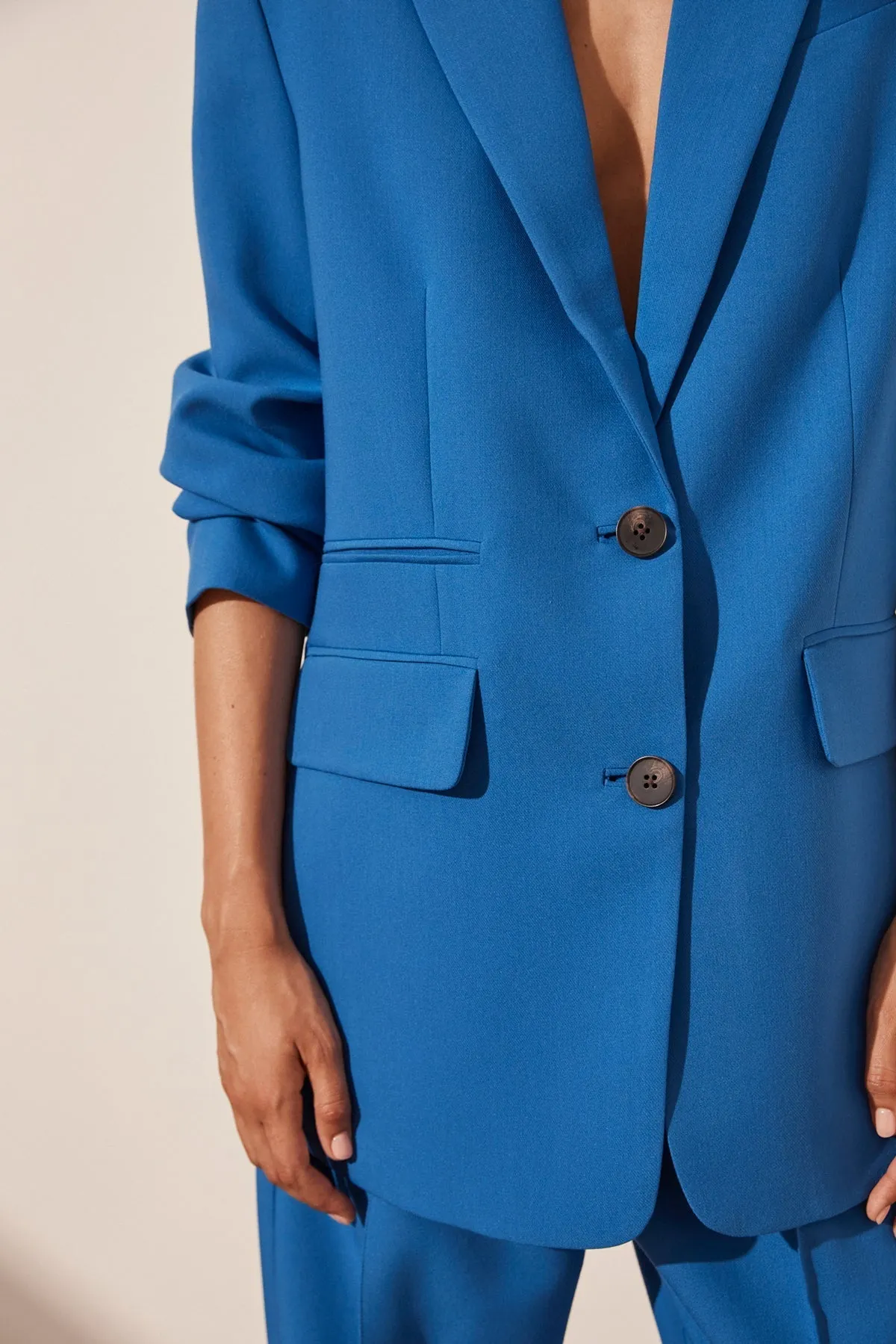 IRENA OVERSIZED BLAZER - COBALT sold by Shona Joy product image thumbnail 2