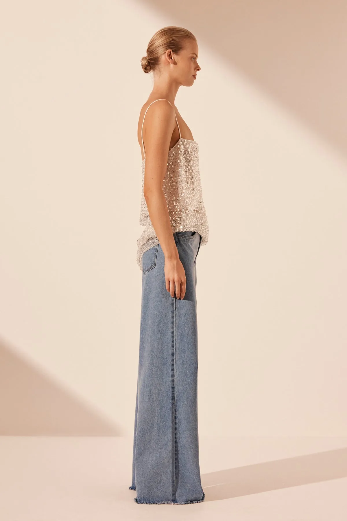 ASTERI LONG LINE CAMI sold by Shona Joy product image thumbnail 3