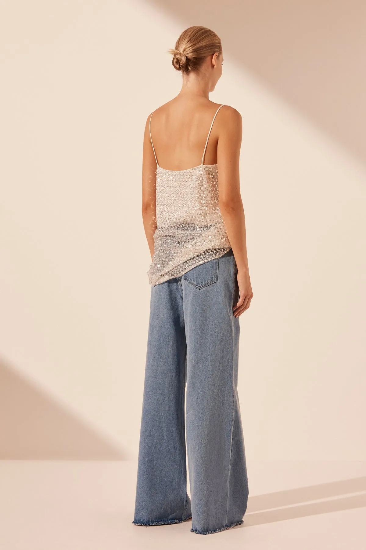 ASTERI LONG LINE CAMI sold by Shona Joy product image thumbnail 4