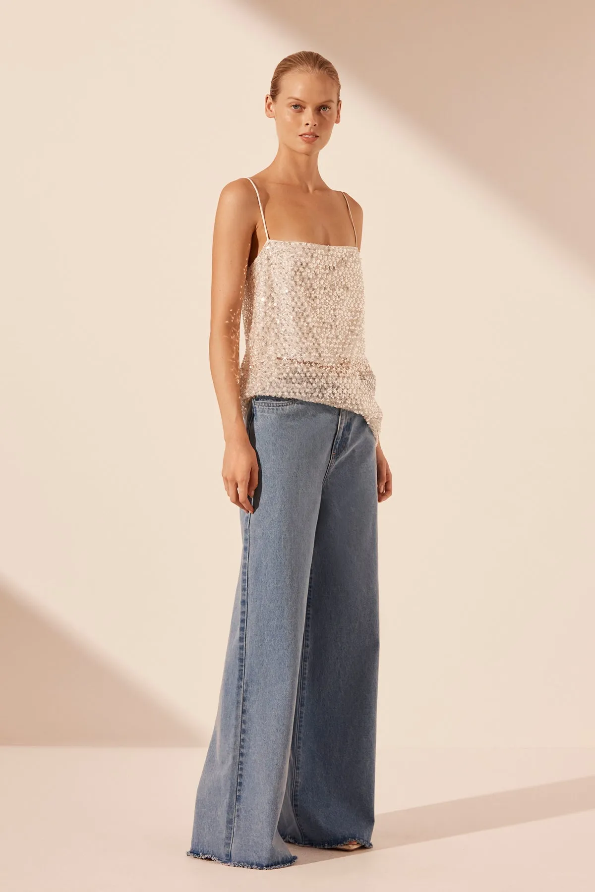 ASTERI LONG LINE CAMI sold by Shona Joy product image thumbnail 2