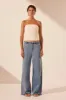 STELLA WIDE LEG JEAN - MID BLUE sold by Shona Joy