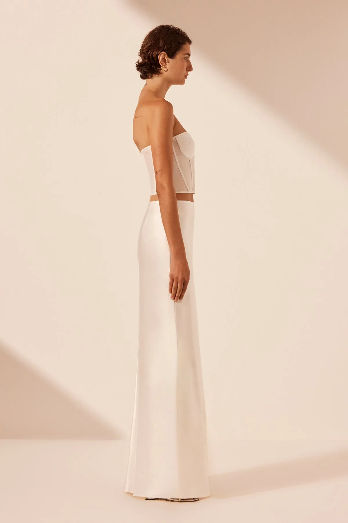 SAVANNA MAXI SKIRT - IVORY sold by Shona Joy product image thumbnail 3