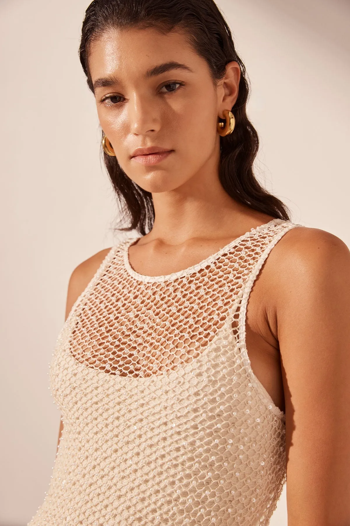 KIARA SHEER TANK MAXI DRESS sold by Shona Joy product image thumbnail 2