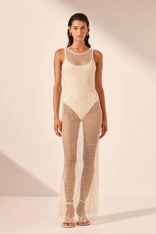 KIARA SHEER TANK MAXI DRESS sold by Shona Joy