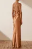 LA LUNE LACE BACK MAXI DRESS - COPPER sold by Shona Joy
