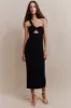 YVETTE ONE SHOULDER MIDI DRESS sold by Shona Joy