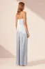 LA LUNE STRAPLESS COLUMN MAXI DRESS - POWDER BLUE sold by Shona Joy