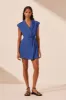VENTO SLEEVELESS BLAZER DRESS - COBALT sold by Shona Joy