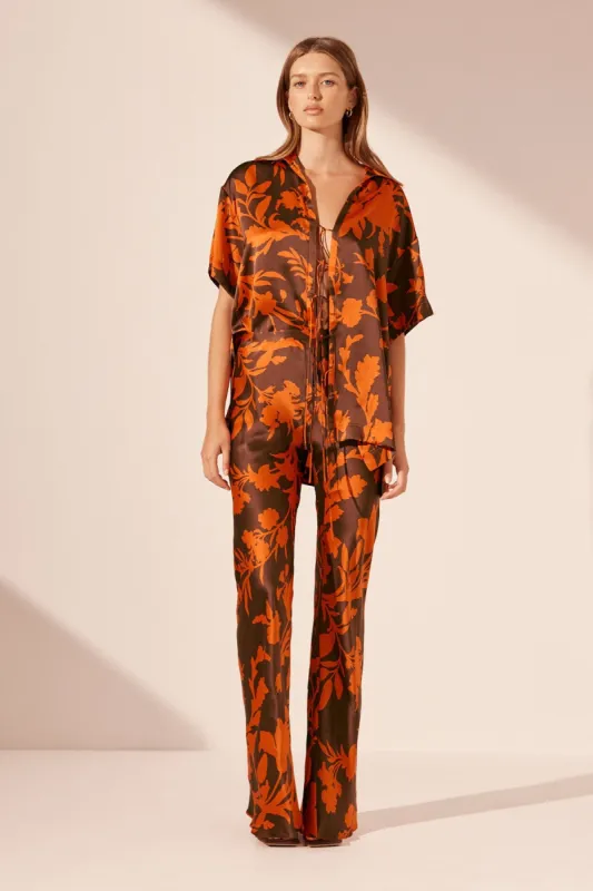 FLORA SILK BIAS CUT PANT sold by Shona Joy