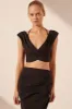 LANI DRAPED MAXI SKIRT - BLACK sold by Shona Joy