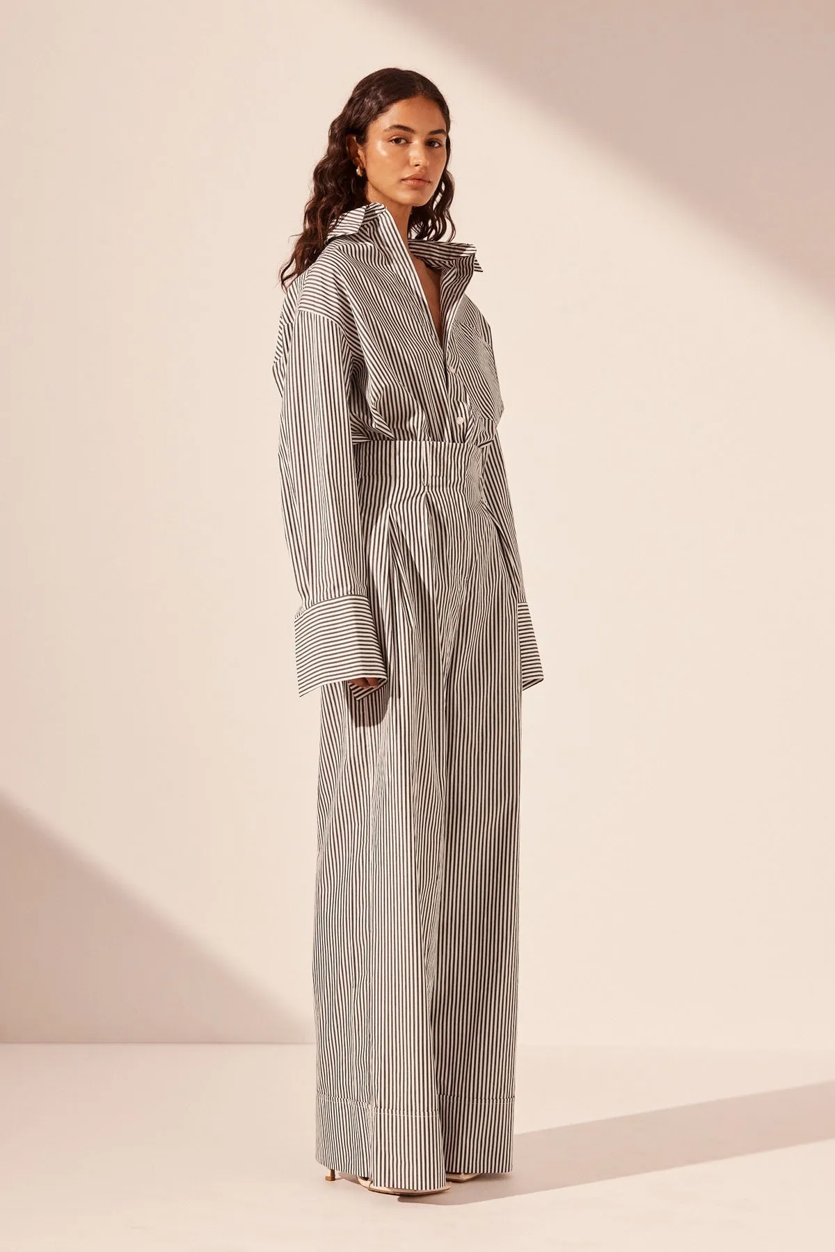 JAYDE HIGH WAISTED RELAXED PANT sold by Shona Joy product image thumbnail 3