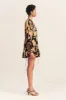 XENIA TIERED DRAWSTRING MINI DRESS sold by Shona Joy