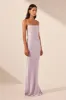 LA LUNE LACE BACK MAXI DRESS - LILAC sold by Shona Joy