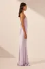 LA LUNE LACE BACK MAXI DRESS - LILAC sold by Shona Joy
