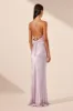 LA LUNE LACE BACK MAXI DRESS - LILAC sold by Shona Joy