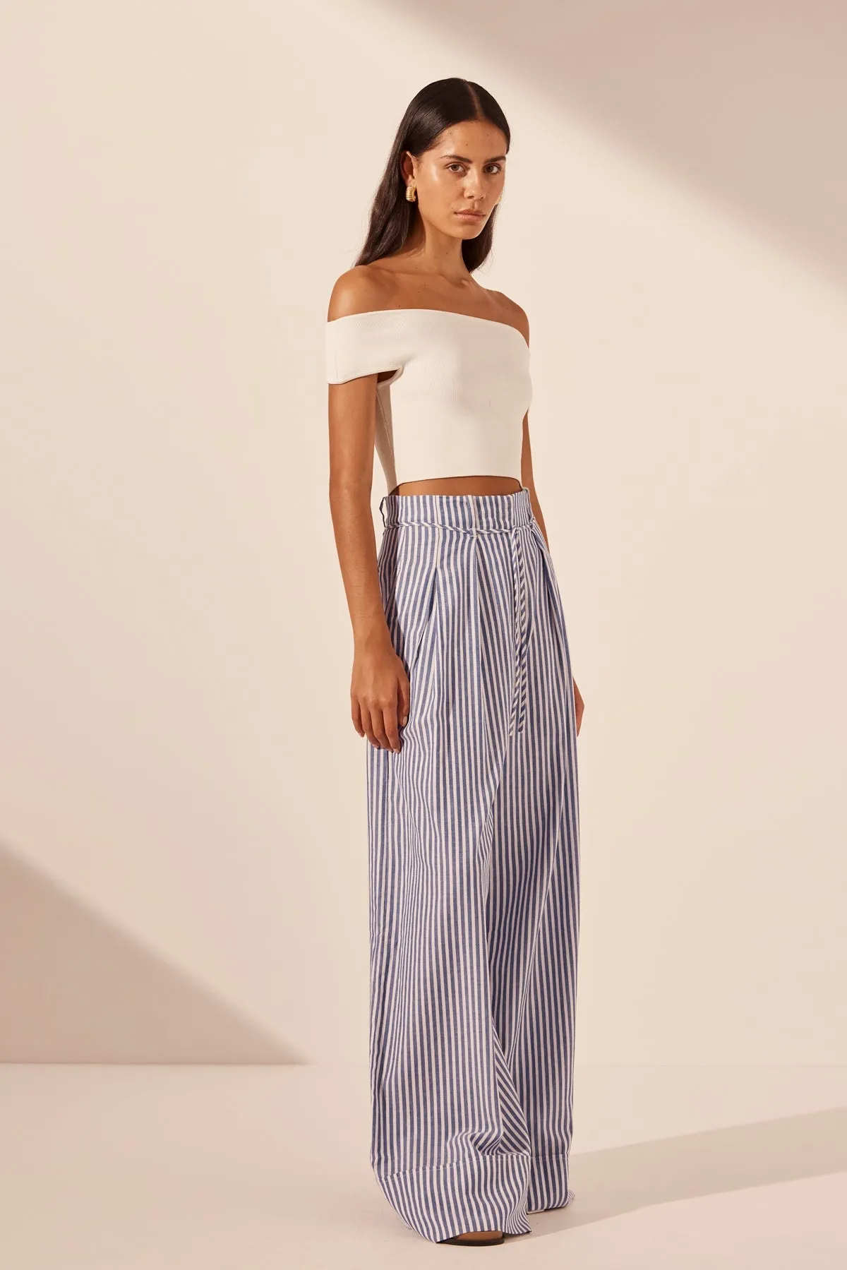 YASMINE BELTED PANT sold by Shona Joy product image thumbnail 3