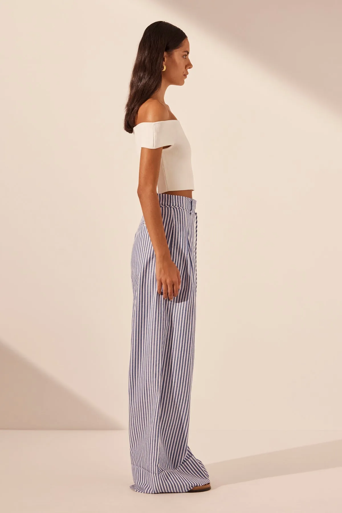 YASMINE BELTED PANT sold by Shona Joy product image thumbnail 4