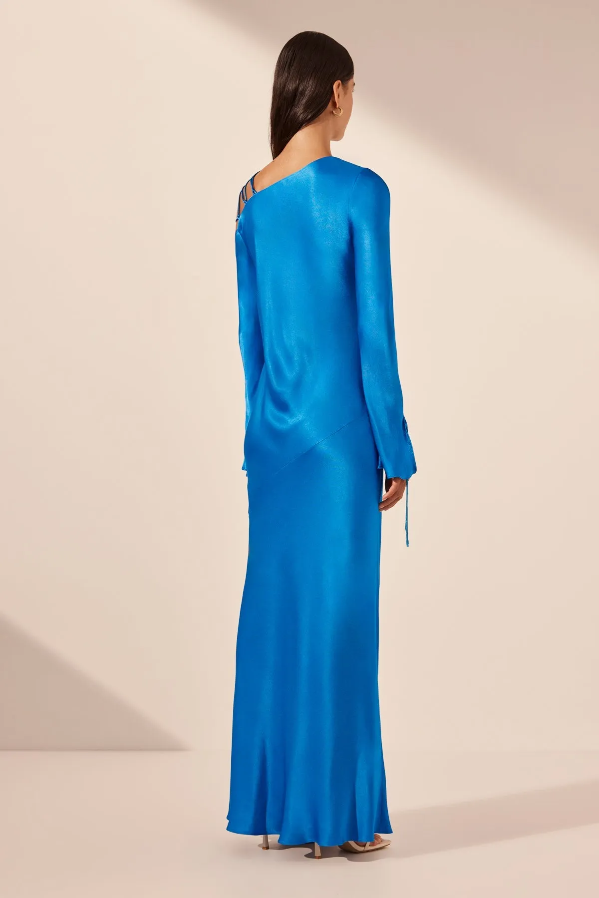 NORA LACE DETAIL MAXI DRESS - AQUA sold by Shona Joy product image thumbnail 3