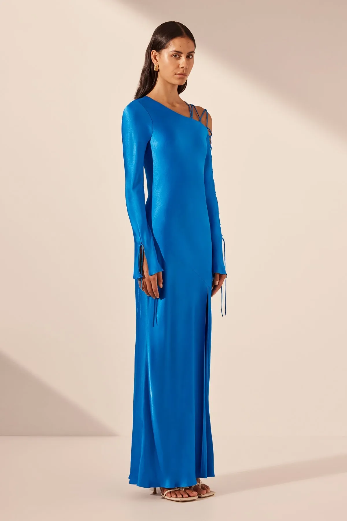 NORA LACE DETAIL MAXI DRESS - AQUA sold by Shona Joy product image thumbnail 2