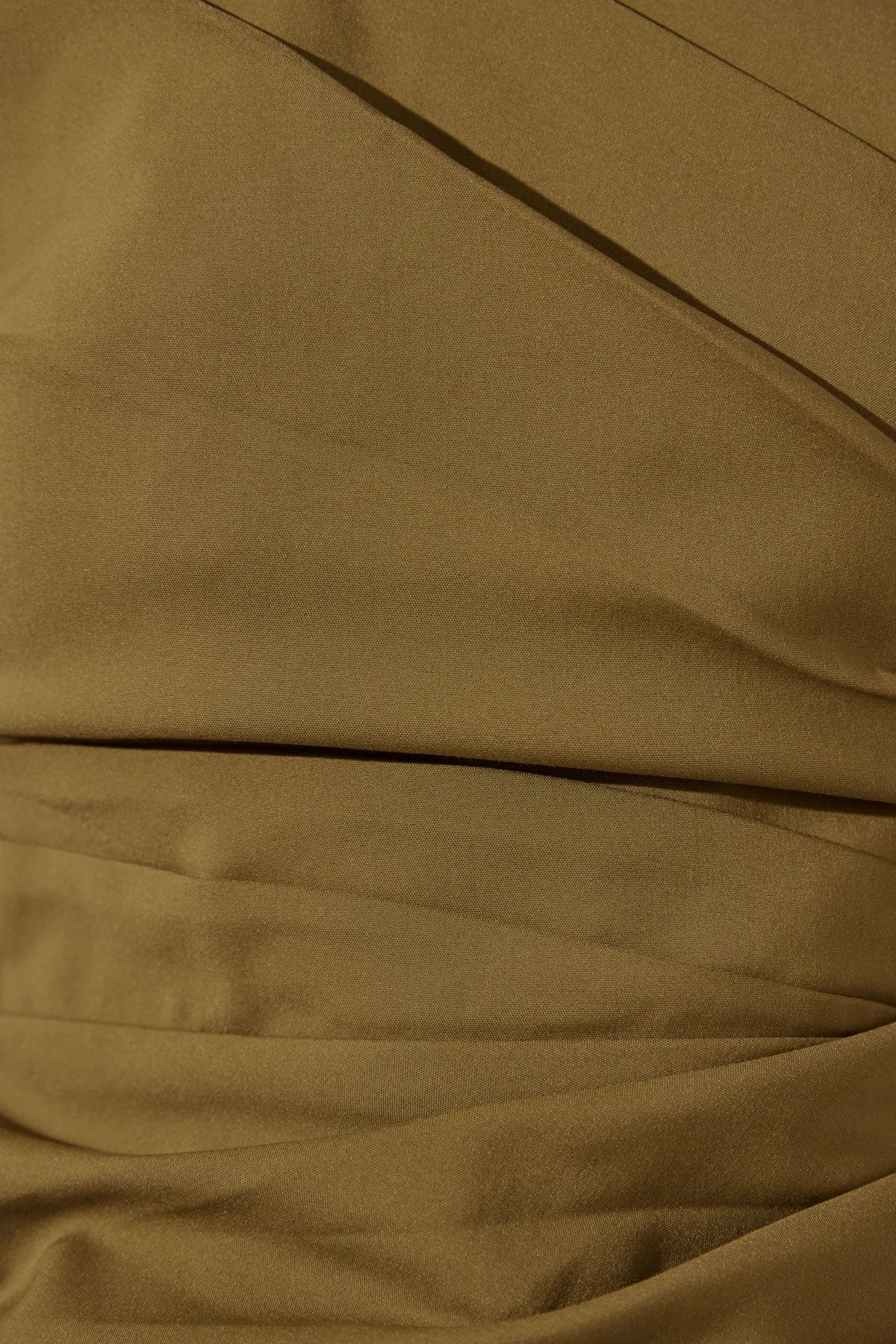 LANI ASYMMETRICAL DRAPED MINI DRESS - ARMY GREEN sold by Shona Joy product image thumbnail 5