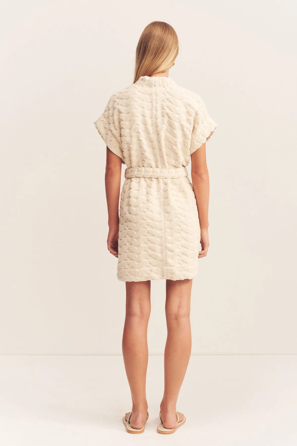 PAULINE SLEEVELESS ROBE - BONE sold by Shona Joy product image thumbnail 5