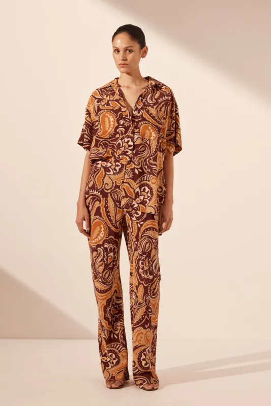 ZAHRA SILK BIAS CUT PANT sold by Shona Joy