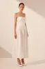 BLANC GATHERED MIDI DRESS sold by Shona Joy
