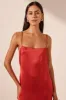 MORAYA DROPPED WAIST MAXI DRESS - CHILLI sold by Shona Joy