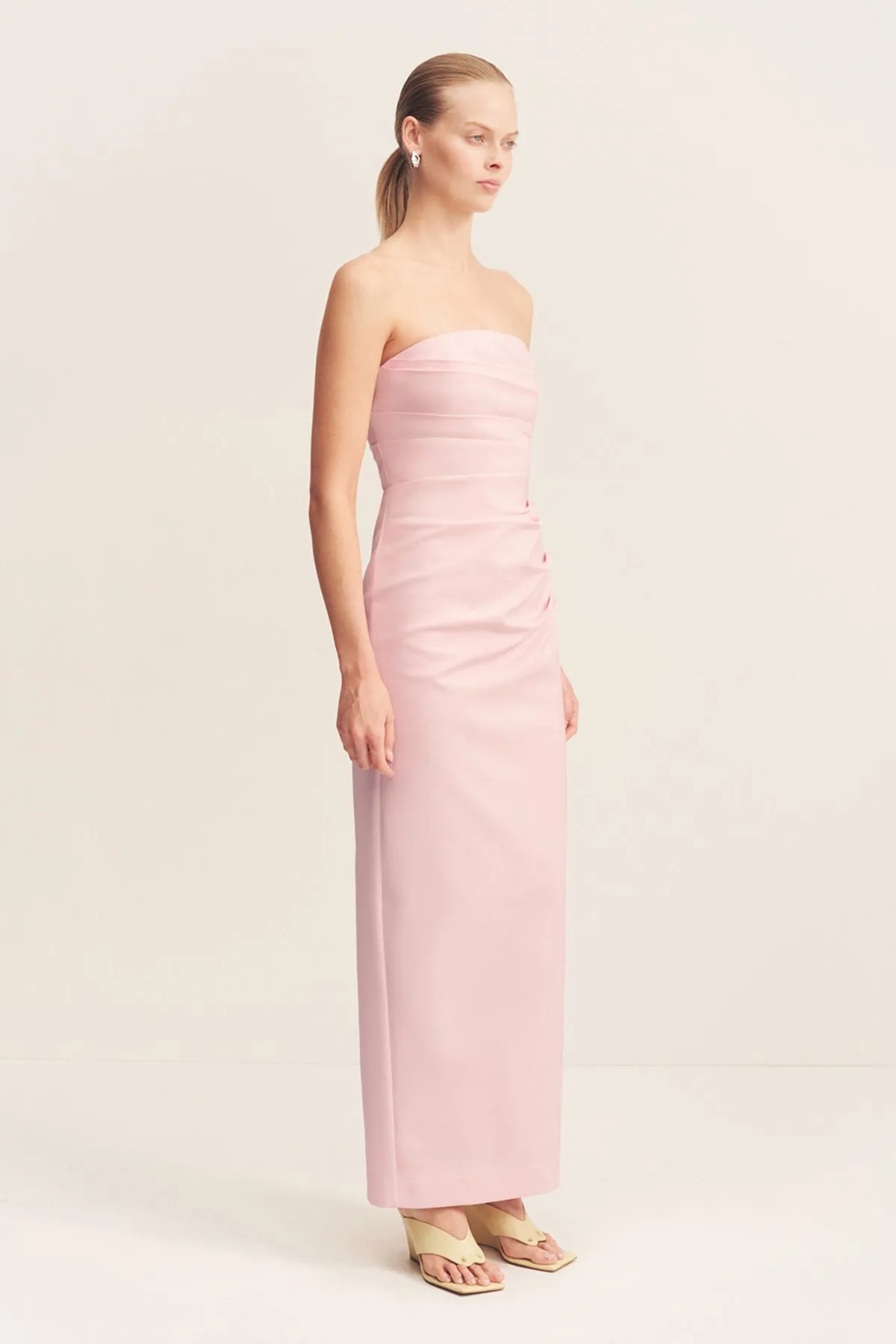 LANI STRAPLESS DRAPED MAXI DRESS - FAIRYFLOSS sold by Shona Joy product image thumbnail 3