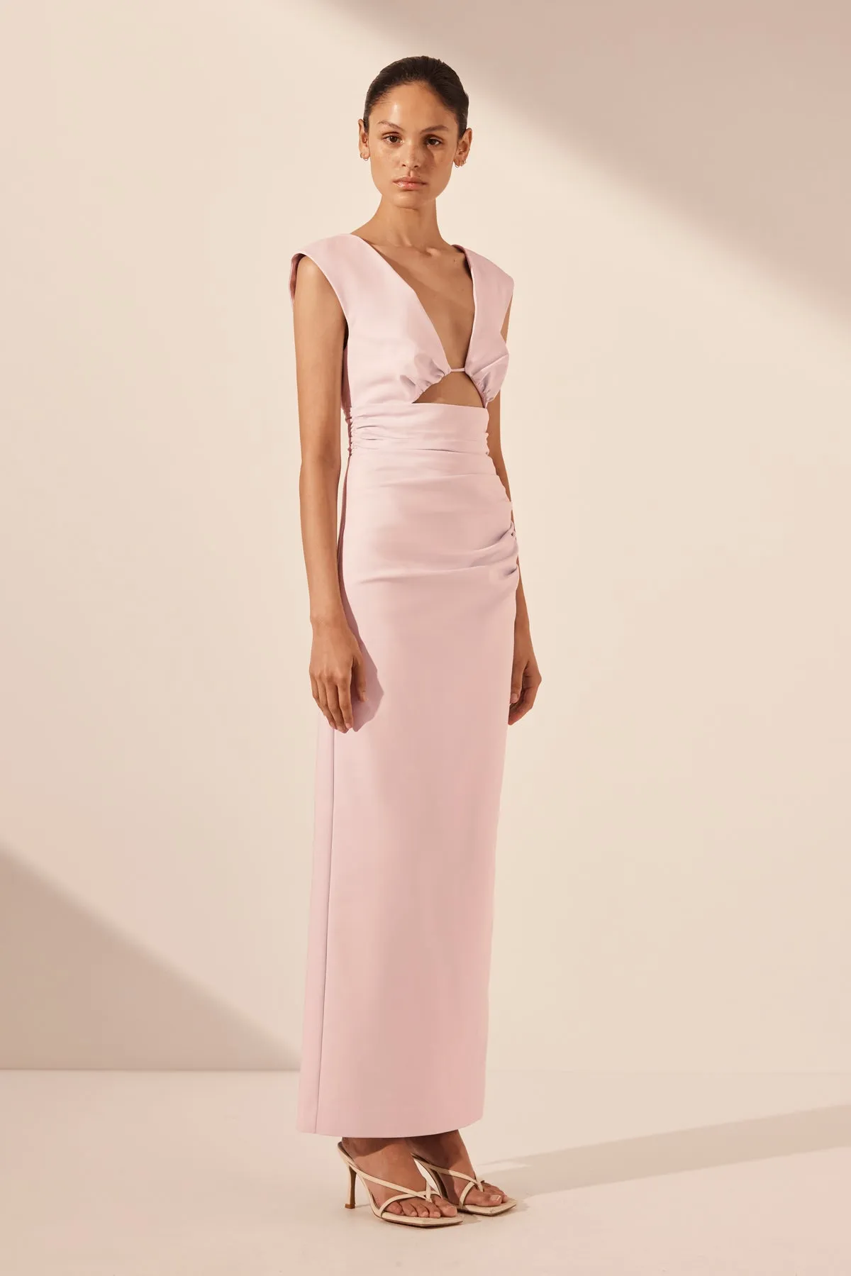 LANI PLUNGED CUT OUT MAXI DRESS - FAIRYFLOSS sold by Shona Joy product image thumbnail 2