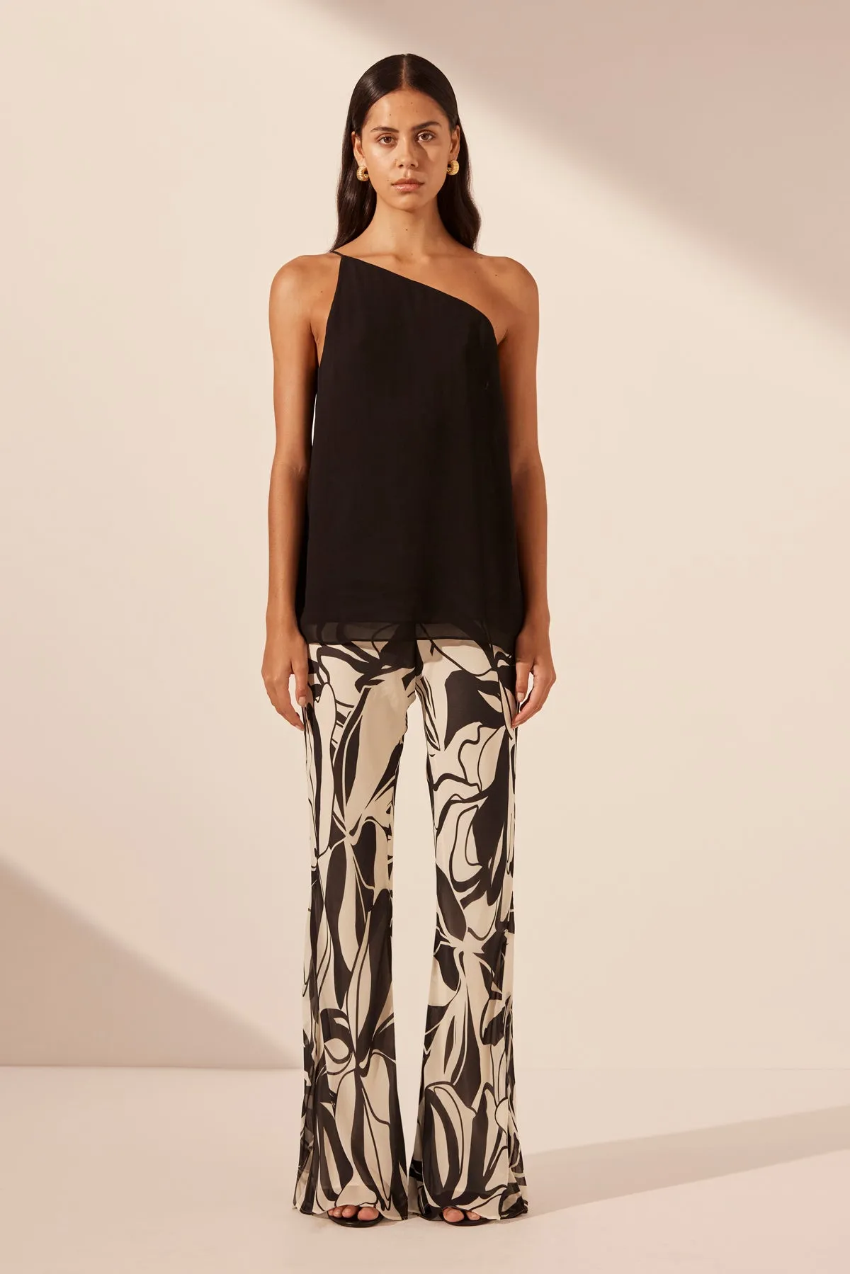 AMINA CAMI - BLACK sold by Shona Joy