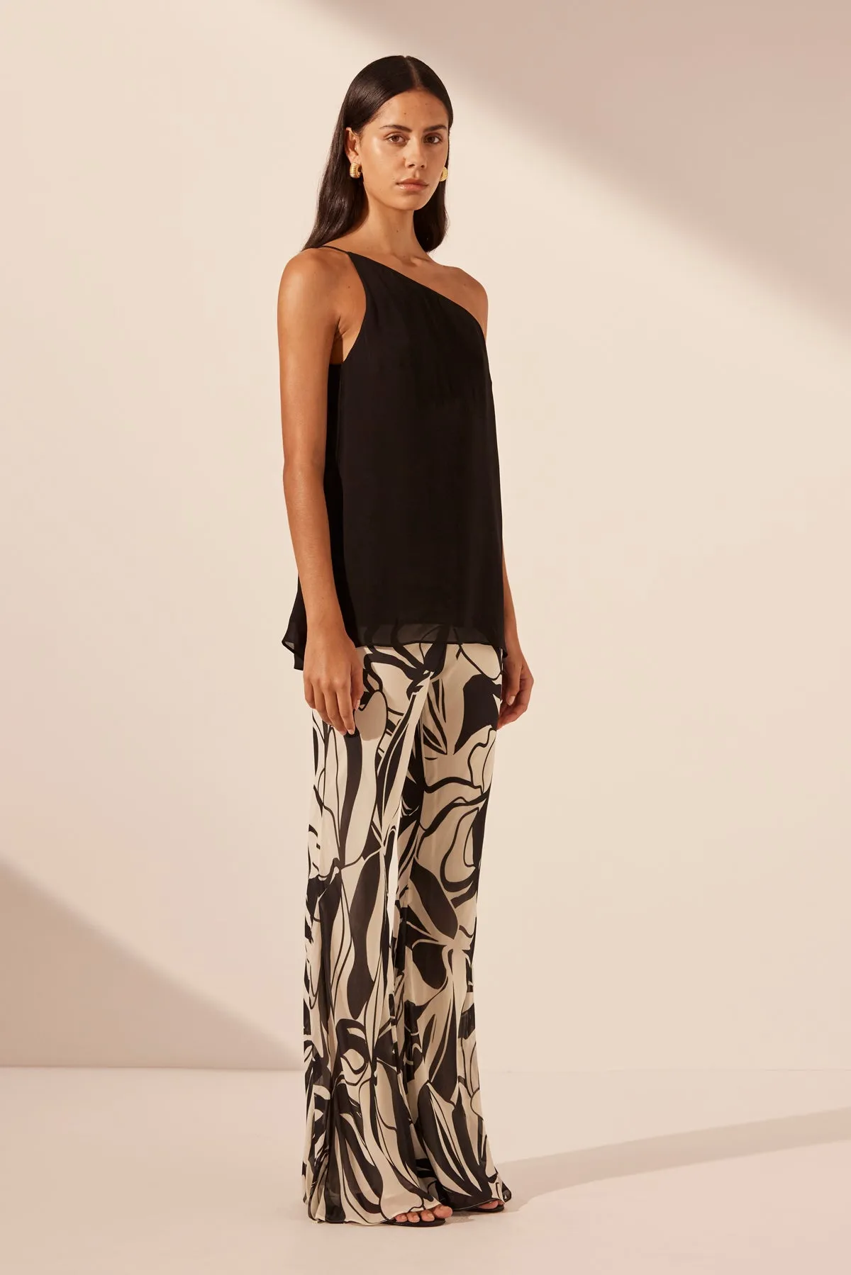 AMINA CAMI - BLACK sold by Shona Joy product image thumbnail 3