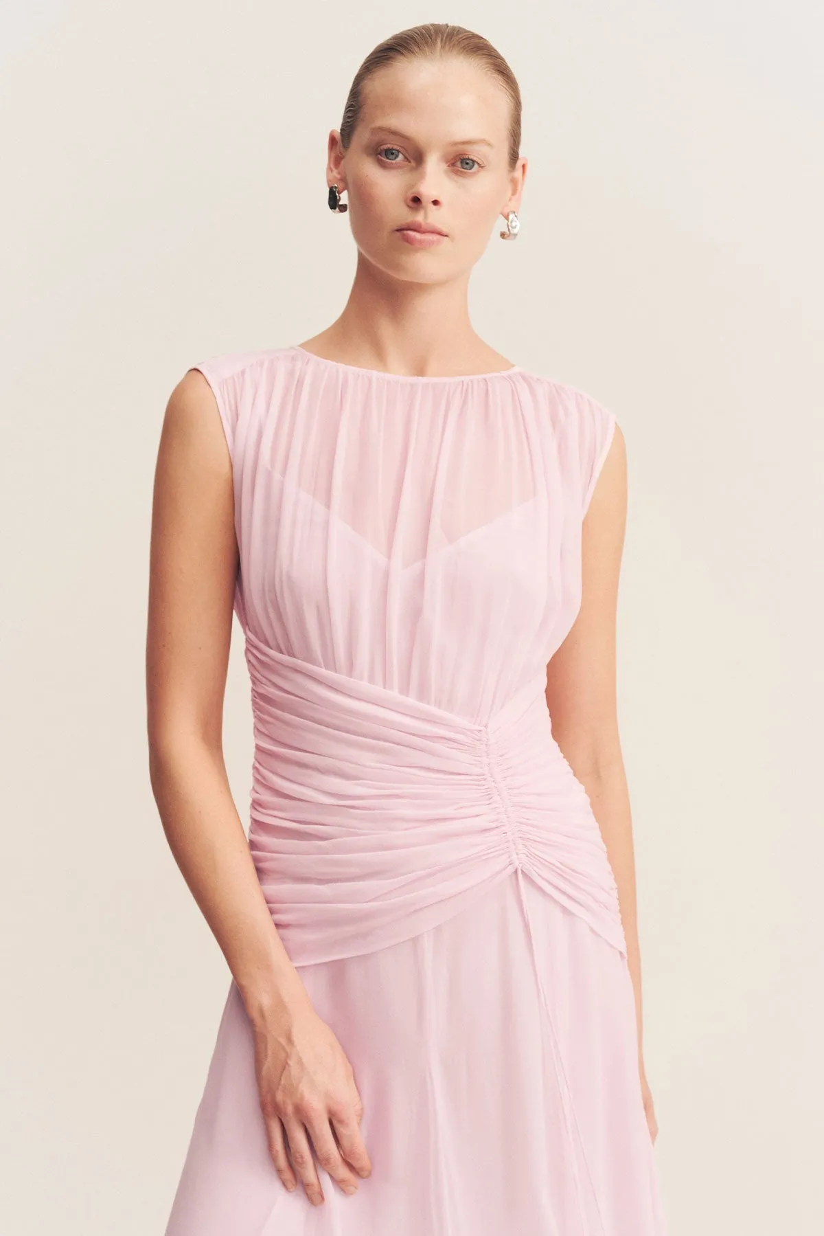 AMINA HIGH NECK MAXI DRESS - FAIRYFLOSS sold by Shona Joy product image thumbnail 2