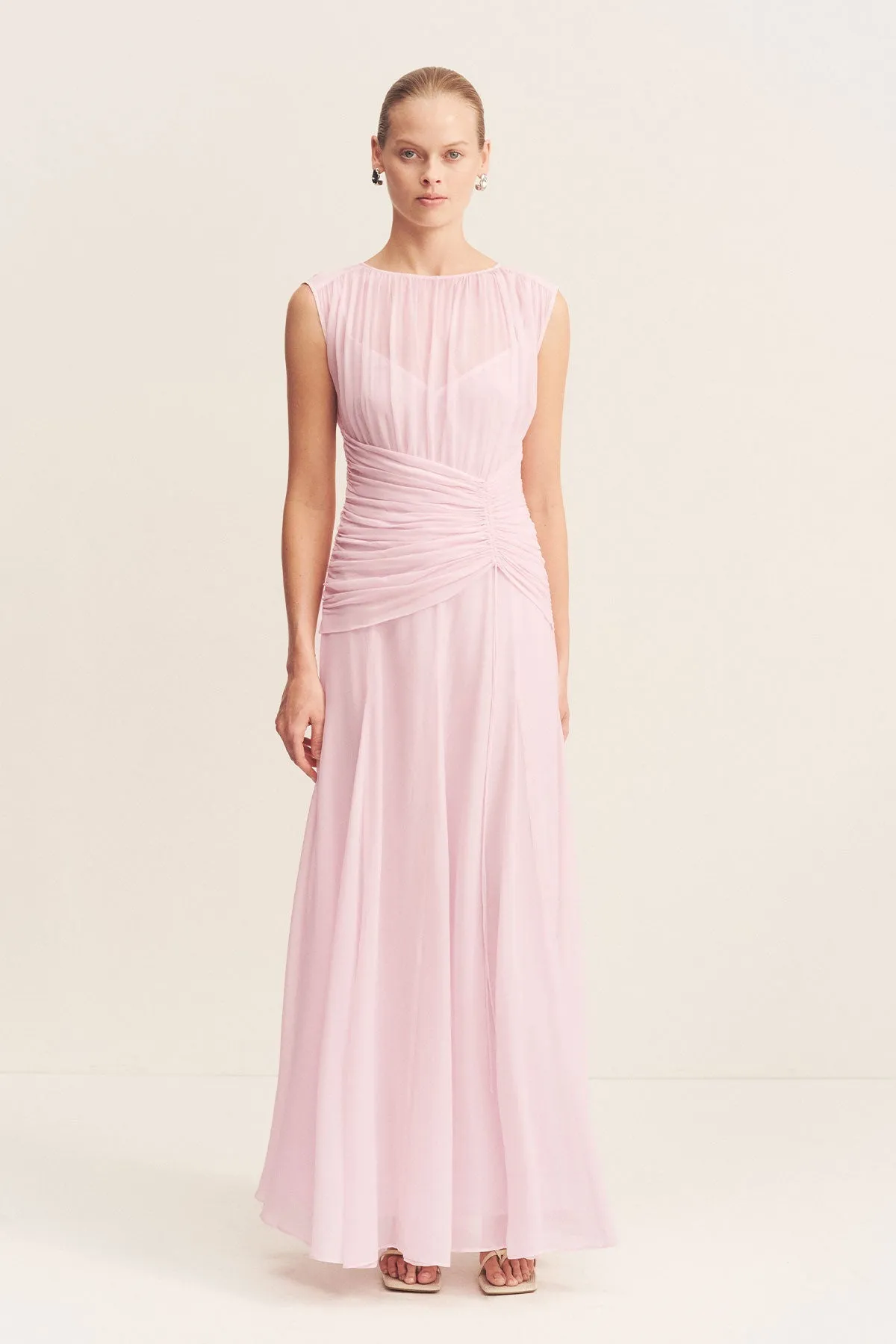 AMINA HIGH NECK MAXI DRESS - FAIRYFLOSS sold by Shona Joy