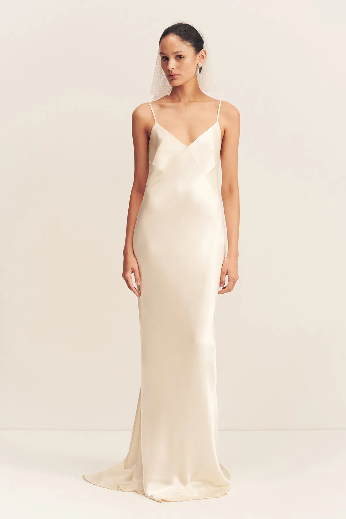 IRIDESCENT EMBELLISHED VEIL sold by Shona Joy product image thumbnail 3