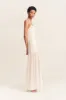 MORAYA DROPPED WAIST MAXI DRESS - IVORY sold by Shona Joy