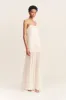 MORAYA DROPPED WAIST MAXI DRESS - IVORY sold by Shona Joy