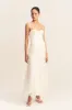 LUMINOUS LACE PANELLED MAXI DRESS - IVORY sold by Shona Joy