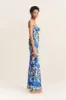 CURLEWIS DOUBLE COWL MAXI DRESS sold by Shona Joy