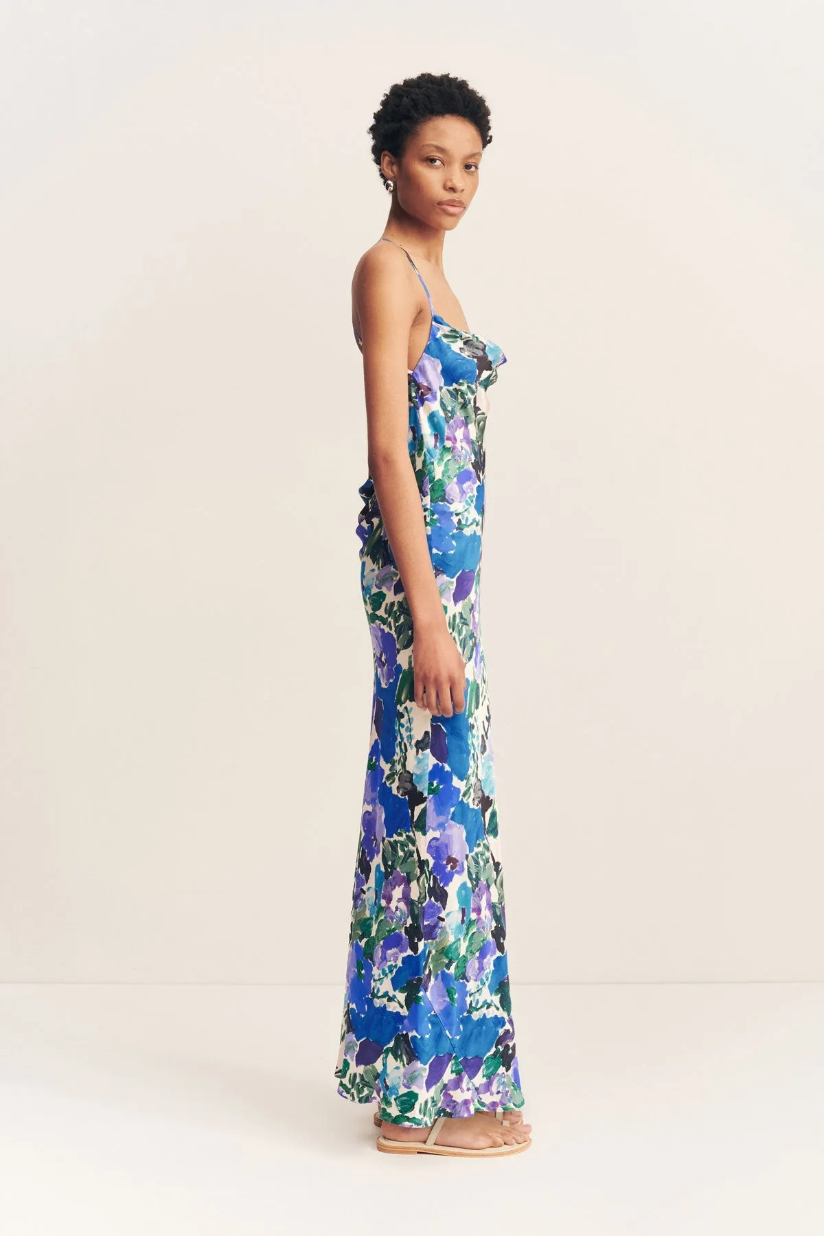 CURLEWIS DOUBLE COWL MAXI DRESS sold by Shona Joy product image thumbnail 4