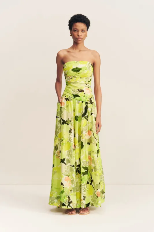 ROSCOE STRAPLESS TIERED MAXI DRESS sold by Shona Joy