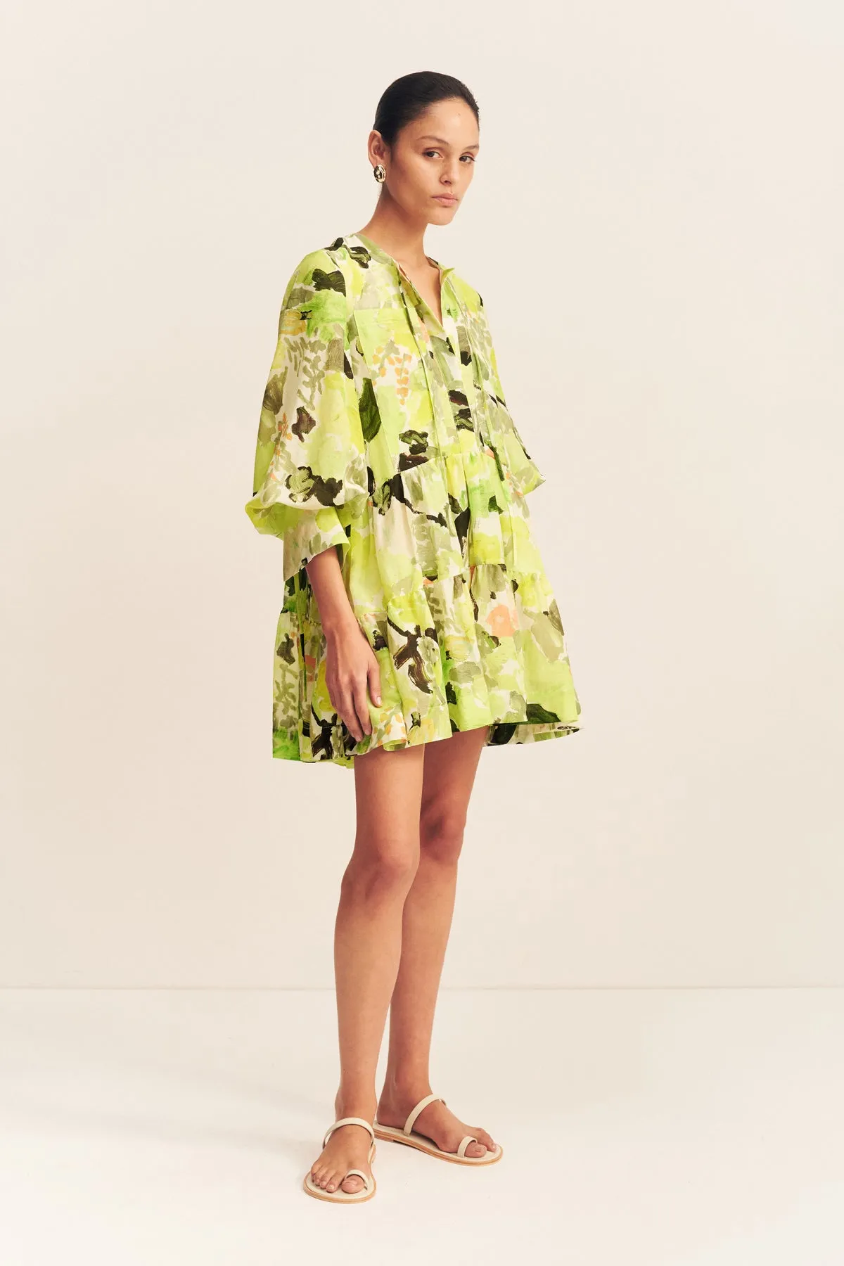 ROSCOE TIERED MINI DRESS sold by Shona Joy product image thumbnail 3