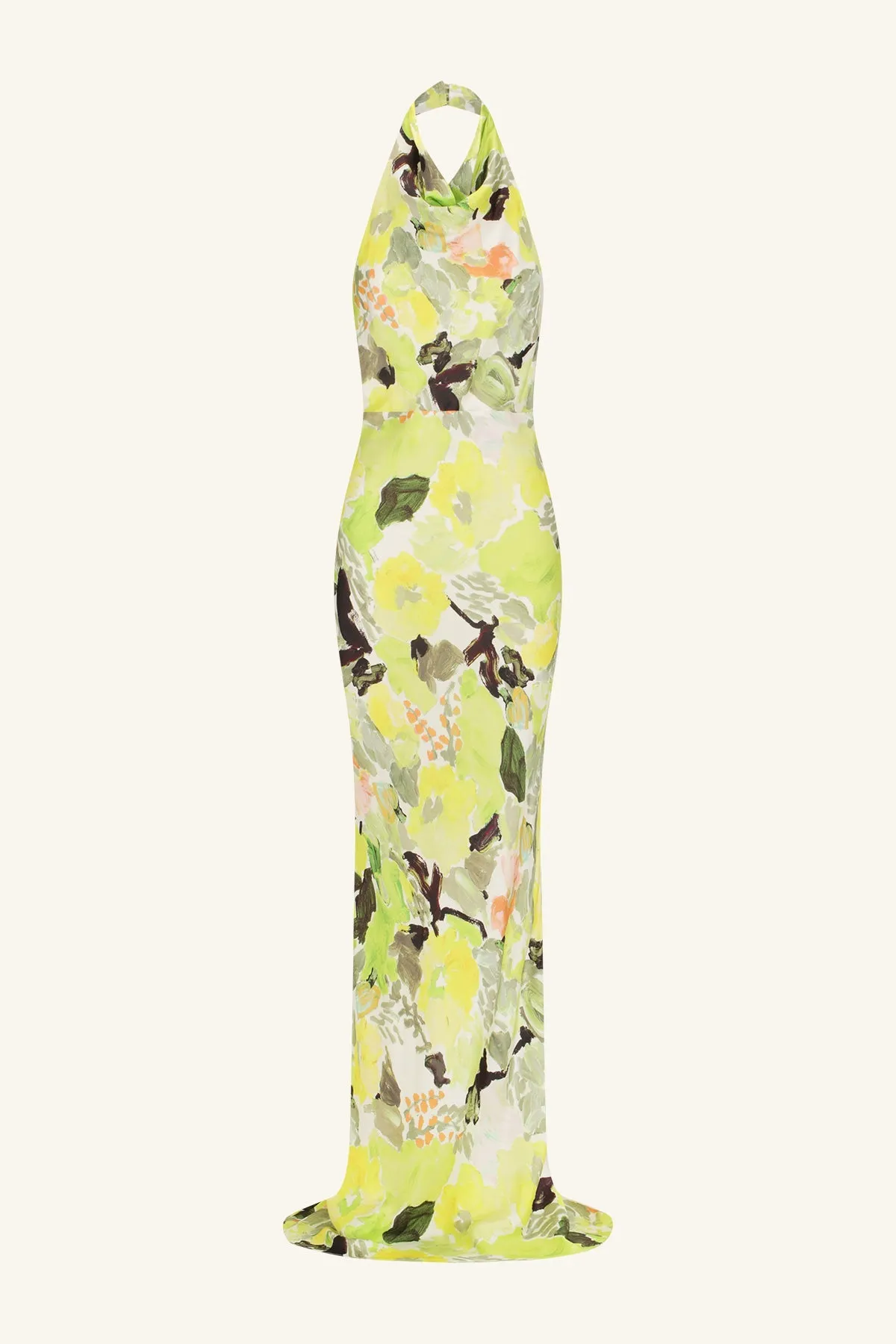 MIDELTON HIGH COWL OPEN BACK MAXI DRESS sold by Shona Joy product image thumbnail 5