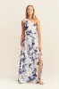 WILLA ASYMMETRICAL GATHERED MAXI DRESS sold by Shona Joy