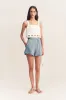 BIRDIE SCALLOP CAMI - IVORY sold by Shona Joy
