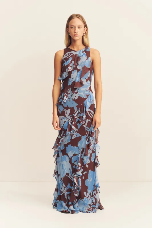 OLSON RUFFLE MAXI DRESS sold by Shona Joy