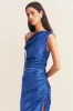 TATUM GATHERED MAXI DRESS - ULTRAMARINE sold by Shona Joy
