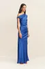 TATUM GATHERED MAXI DRESS - ULTRAMARINE sold by Shona Joy